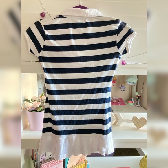 🌸3/$30🌸 Venice Venezia Girls’ Striped Polo Dress 👗🇮🇹 - Picture 4 of 5